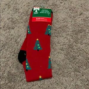 Christmas knee high socks